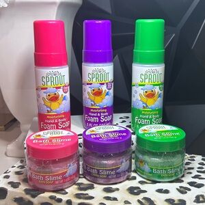 🫧 Sprout Kids Bath & Hand Soap Set 🫧